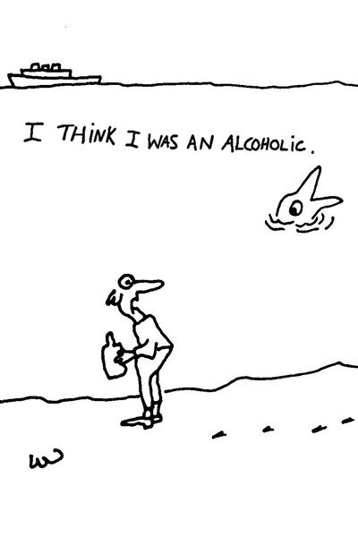 Póster de I Think I Was an Alcoholic
