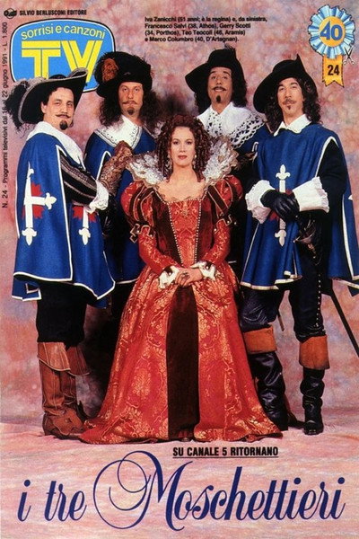 Póster de I tre moschettieri
