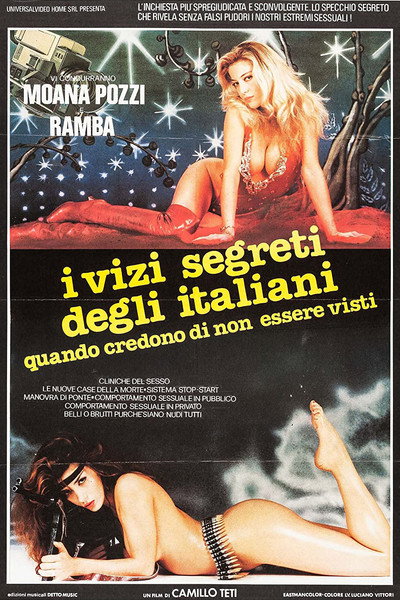 Póster de I vizi segreti degli italiani quando credono di non essere visti