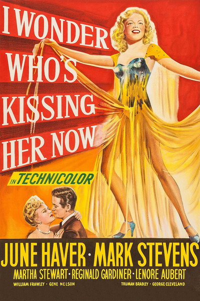 Póster de I Wonder Who's Kissing Her Now