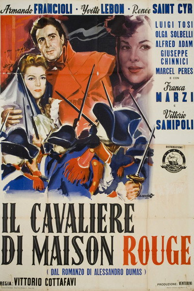 Póster de Il cavaliere di Maison Rouge