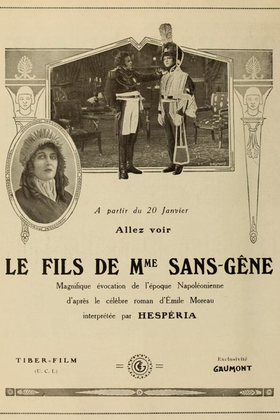 Póster de Il figlio di Madame Sans Gêne