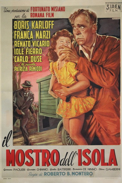 Póster de Il mostro dell'isola