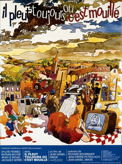 Póster de Il pleut toujours où c'est mouillé