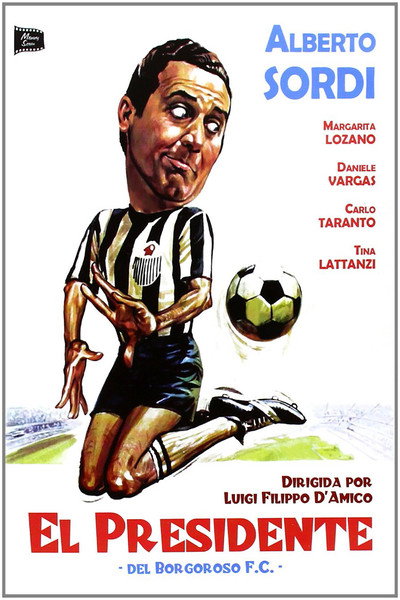 Póster de Il presidente del Borgorosso Football Club