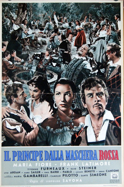 Póster de Il principe dalla maschera rossa