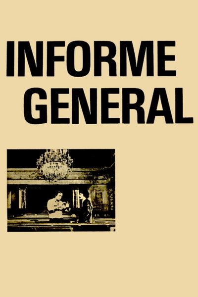 Póster de Informe general sobre unas cuestiones de interés para una proyección pública