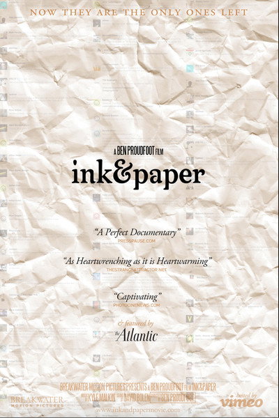 Póster de ink&paper