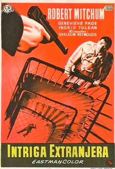 Póster de Intriga extranjera