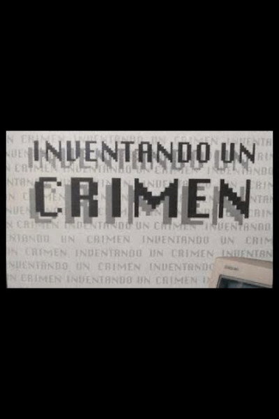 Póster de Inventando un crimen