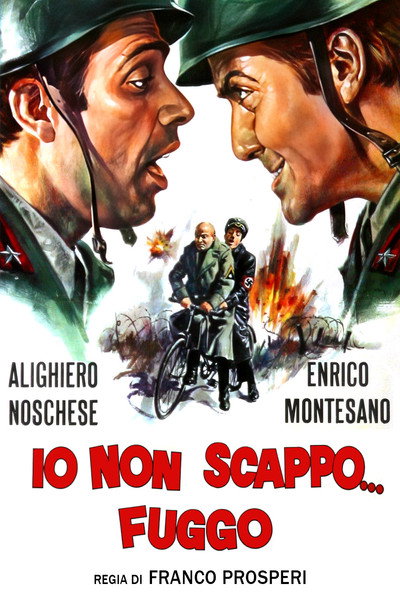 Póster de Io non scappo... fuggo