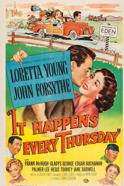 Póster de It Happens Every Thursday