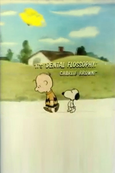 Póster de It's Dental Flossophy, Charlie Brown