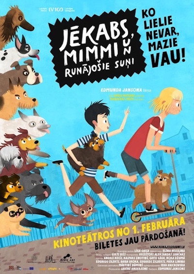 Póster de Jacob, Mimi y los perros del barrio