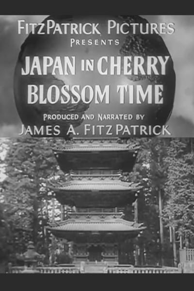 Póster de Japan in Cherry Blossom Time