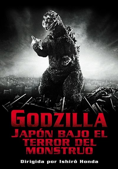 Póster de Japón bajo el terror del monstruo