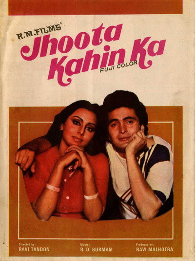 Póster de Jhoota Kahin Ka