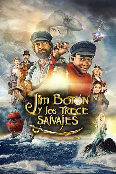 Póster de Jim Button y los trece salvajes