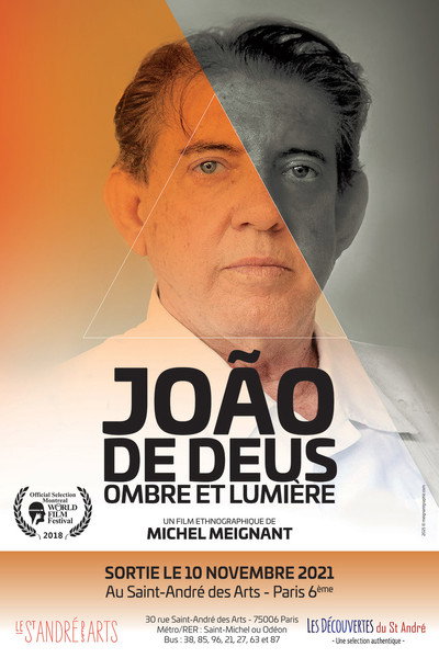 Póster de João de Deus, ombre et lumière