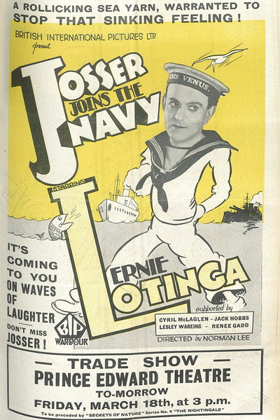 Póster de Josser Joins the Navy