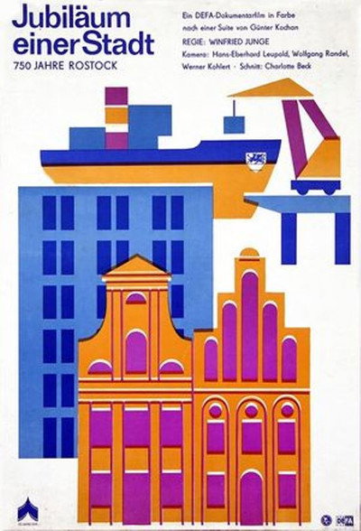 Póster de Jubiläum einer Stadt - 750 Jahre Rostock