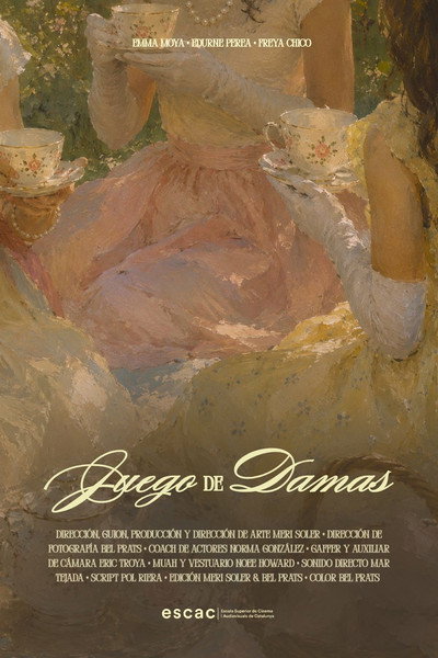 Póster de Juego de damas