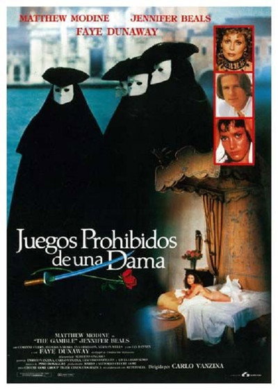 Póster de Juegos prohibidos de una dama