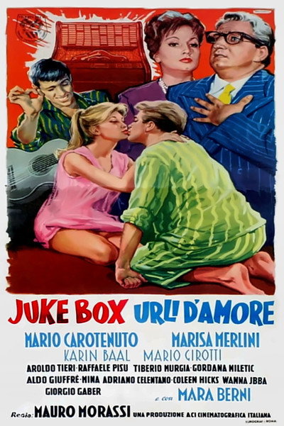 Póster de Juke box urli d'amore