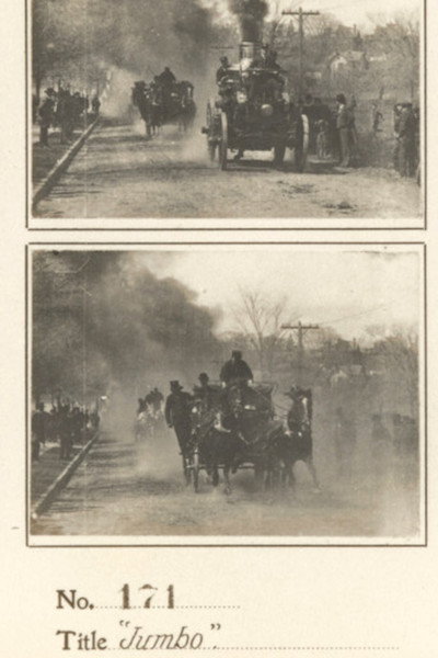 Póster de Jumbo, Horseless Fire-Engine