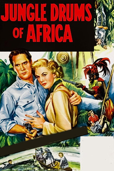 Póster de Jungle Drums of Africa