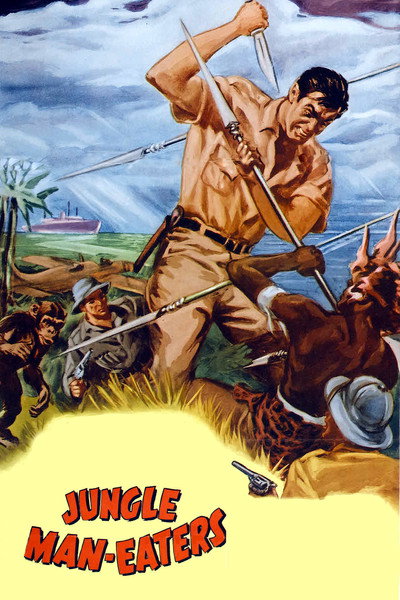 Póster de Jungle Man-Eaters