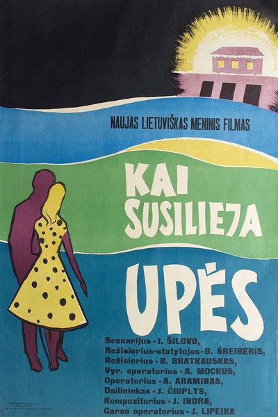 Póster de Kai susilieja upes