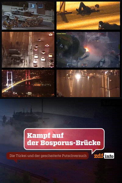 Póster de Kampf auf der Bosporus-Brücke - Die Türkei und der gescheiterte Putschversuch