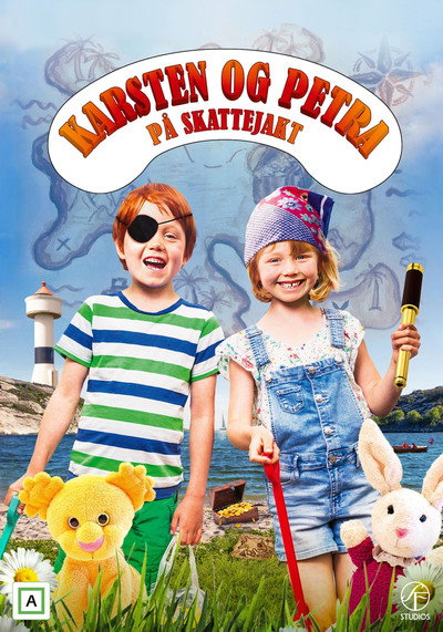 Póster de Karsten og Petra på skattejakt