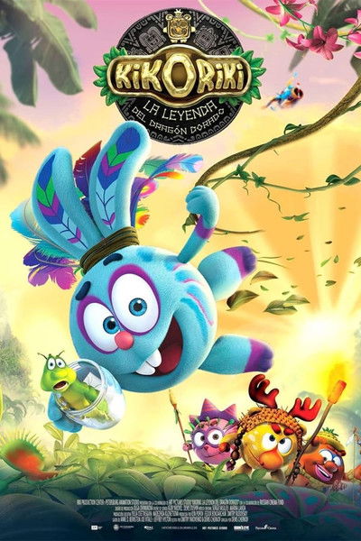 Póster de Kikoriki: La leyenda del dragón dorado