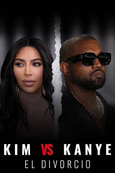 Póster de Kim vs Kanye: El divorcio