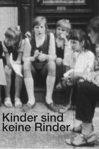Póster de Kinder sind keine Rinder