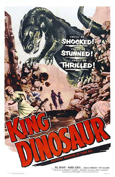 Póster de King Dinosaur: El planeta infernal