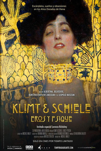 Póster de Klimt & Schiele - Eros and Psyche
