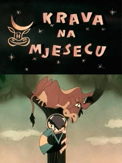 Póster de Krava na Mjesecu