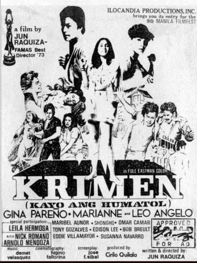 Póster de Krimen: Kayo ang humatol