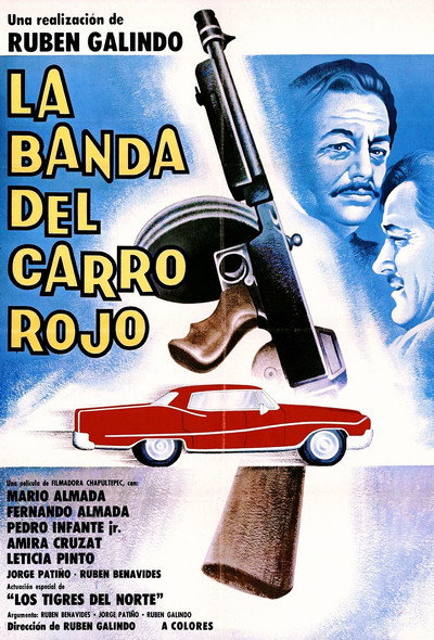 Póster de La banda del carro rojo