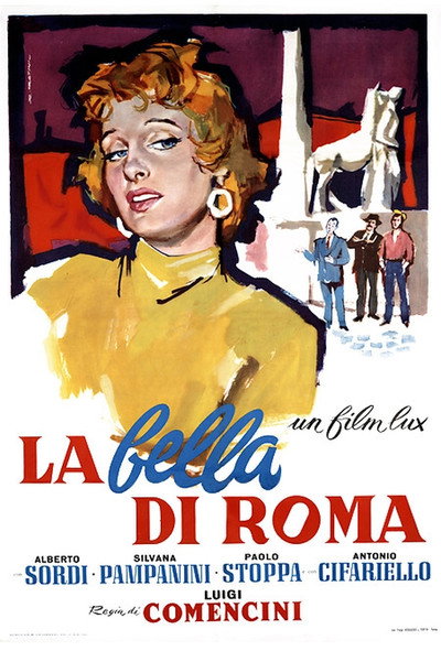 Póster de La bella di Roma
