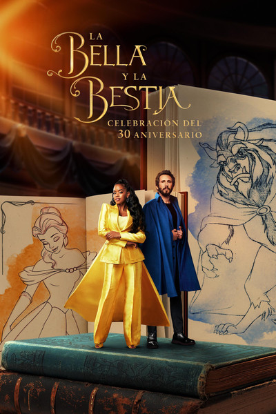 Póster de La Bella y la Bestia: Celebración del 30 aniversario