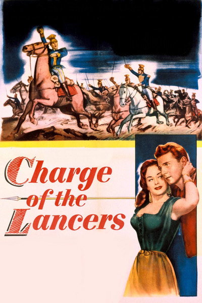 Póster de La carga de los lanceros