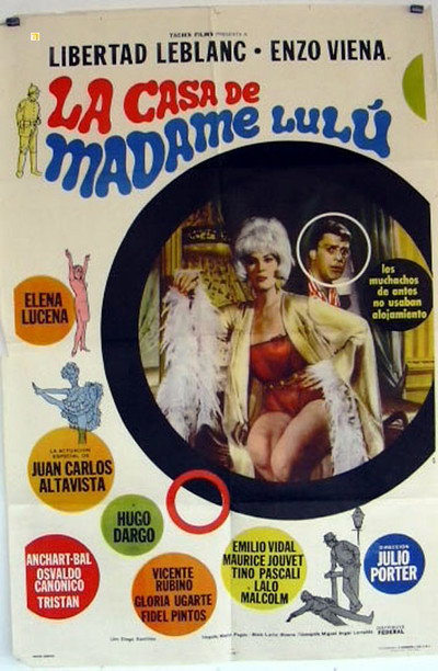 Póster de La casa de Madame Lulù