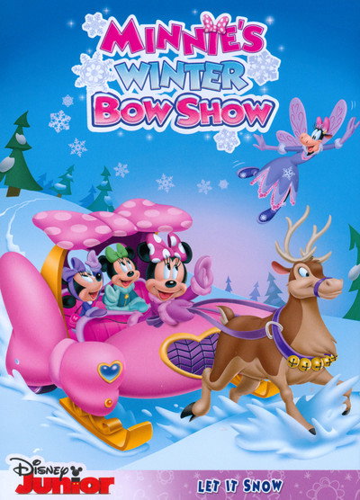Póster de La casa de Mickey Mouse: Minnie y su desfile de lazos de invierno
