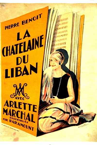 Póster de La châtelaine du Liban
