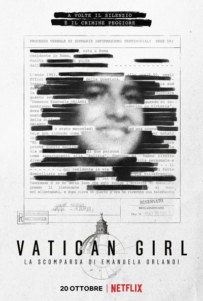 Póster de La chica del Vaticano: la desaparición de Emanuela Orlandi