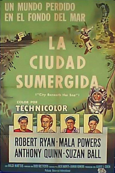 Póster de La ciudad bajo el agua